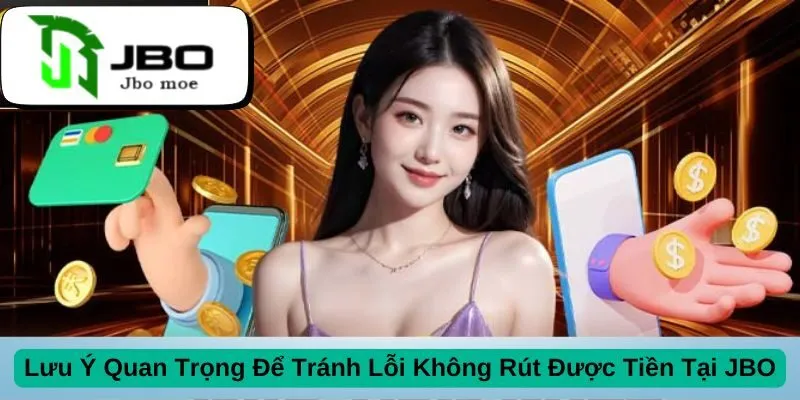 Không Rút Được Tiền Tại JBO? Nguyên Nhân Và Cách Khắc Phục 4 luu-y-quan-trong-de-tranh-loi-khong-rut-duoc-tien-tai-jbo